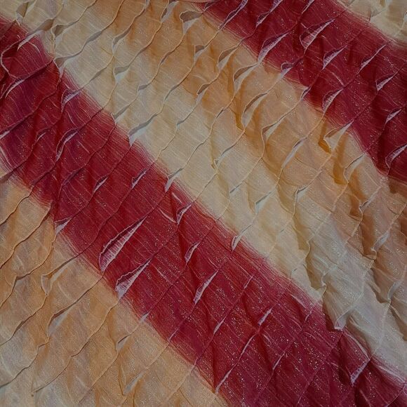 Notations Womens Blouse Multi-Color Size Small Polyester Blend Stretch Pullover - Picture 9 of 12